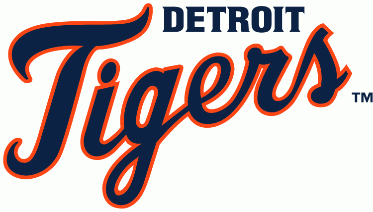 Detroit Tigers 1994-Pres Wordmark Logo iron on heat transfer